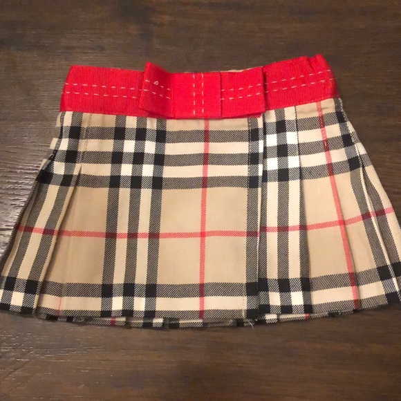 burberry baby skirt